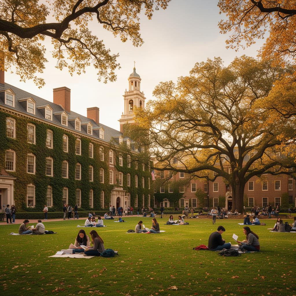 College Prep school building in the United States